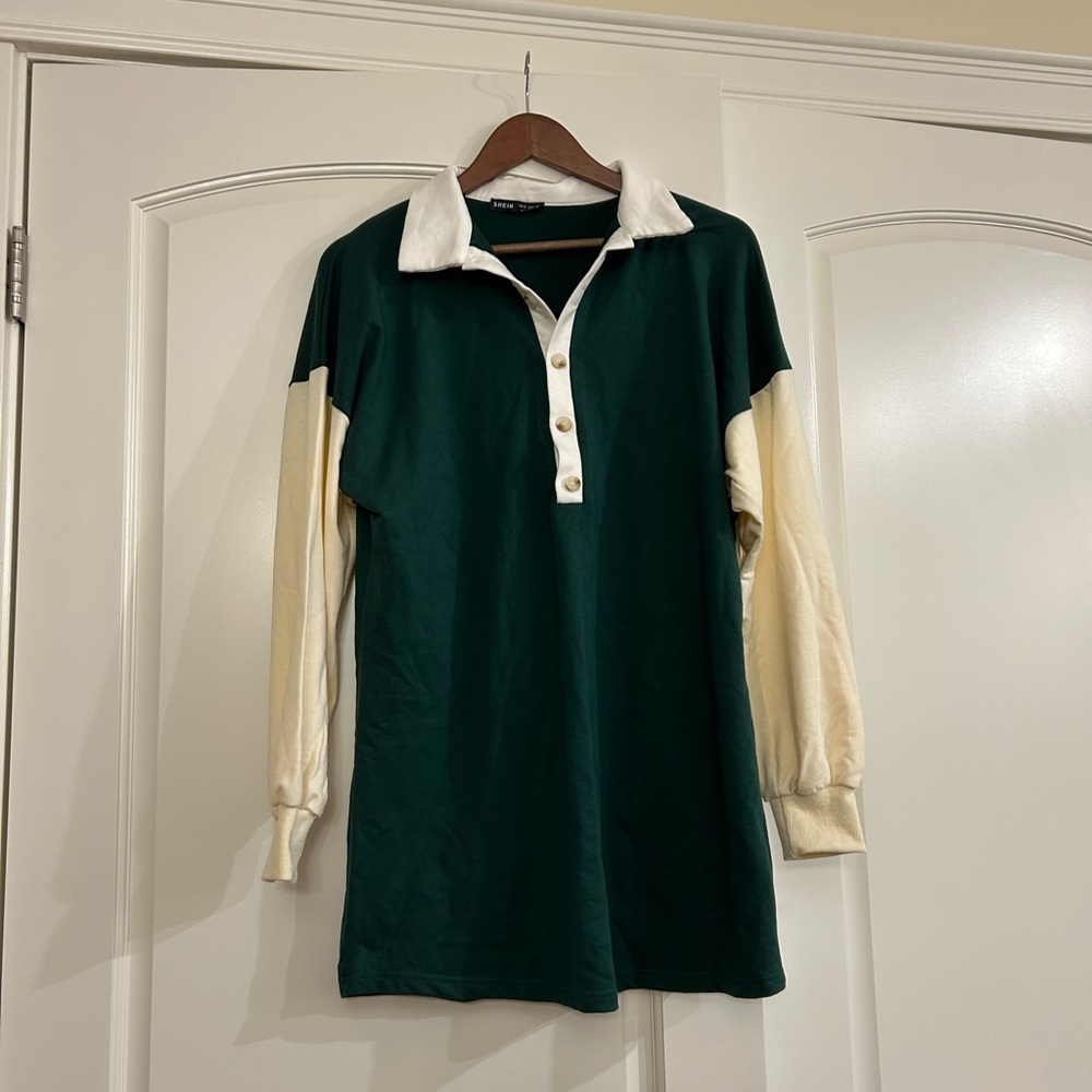 NWOT Cute Comfy Mini Shirt Dress